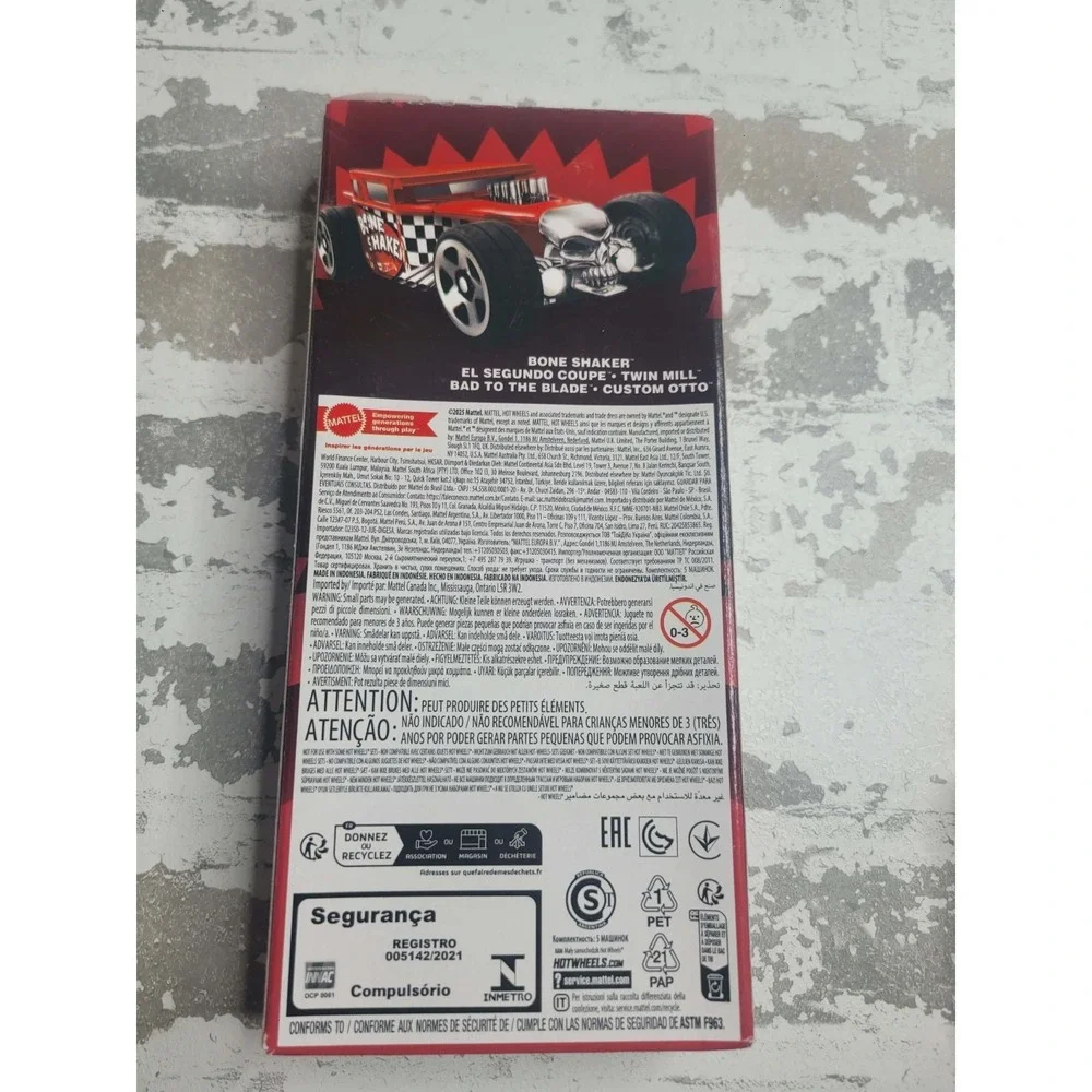 New Hot Wheels 80TH Anniversary 5‎ Pack Cars Set 1:64 Mattel Collectible